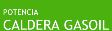 calcular la potencia de una caldera de gasoil